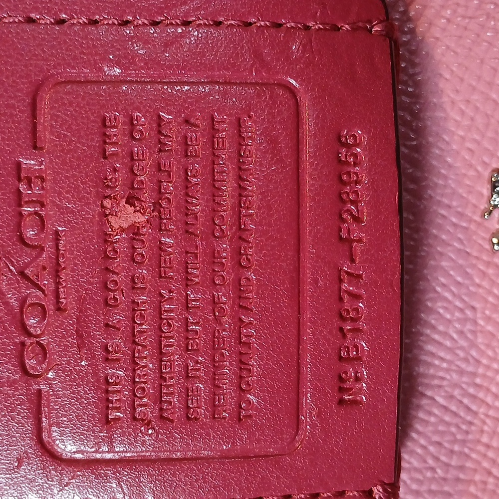Coach Mini Bennett Satchel Pink and Cream Women's Handbag - Picture 7 of 10